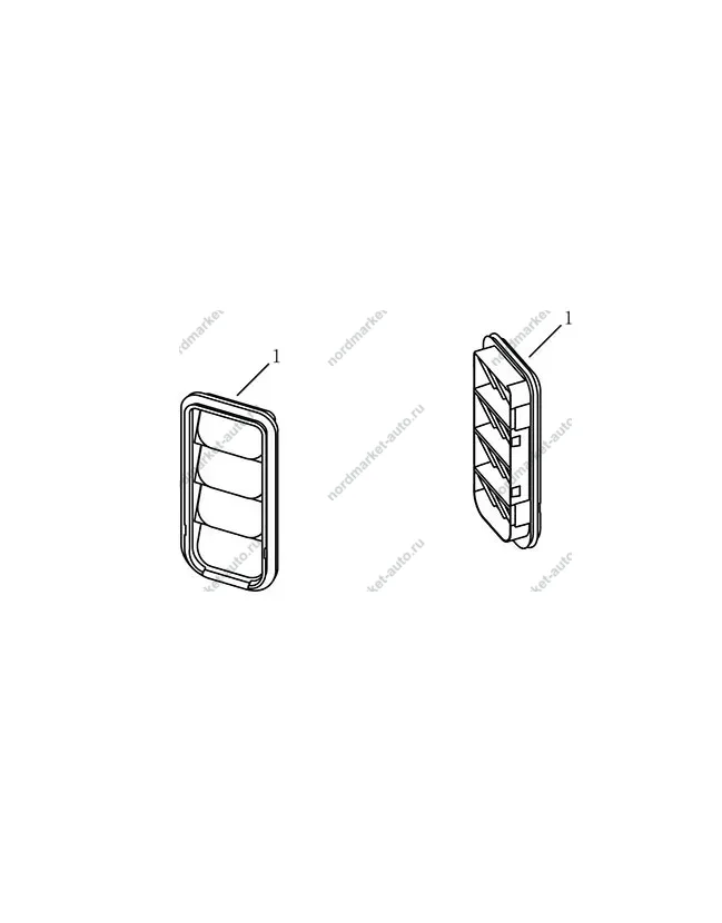 Схема: Вентиляция багажника, Geely Coolray