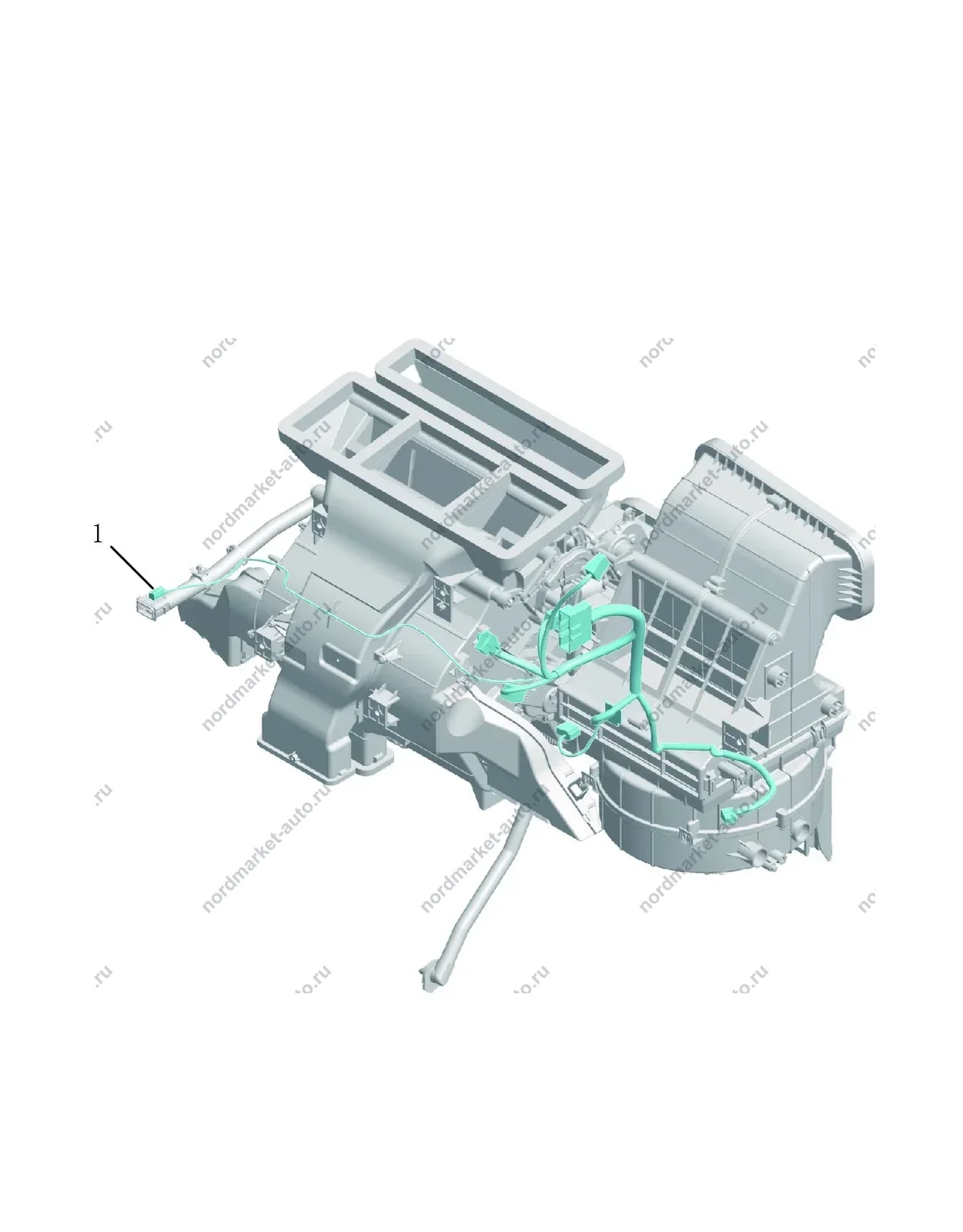 Схема: Проводка кондиционера, Geely Coolray