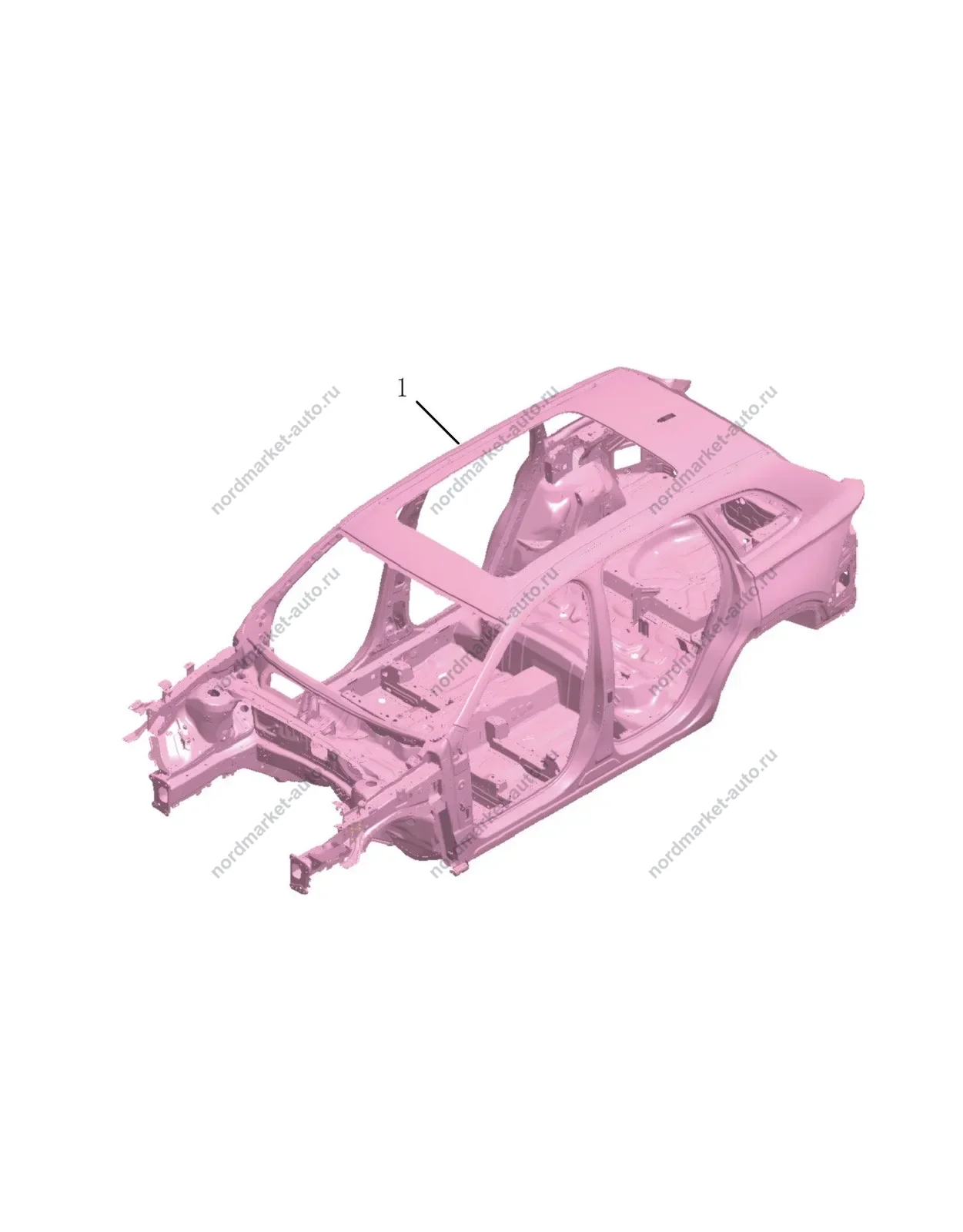 Схема: Кузов в сборе, Geely Monjaro