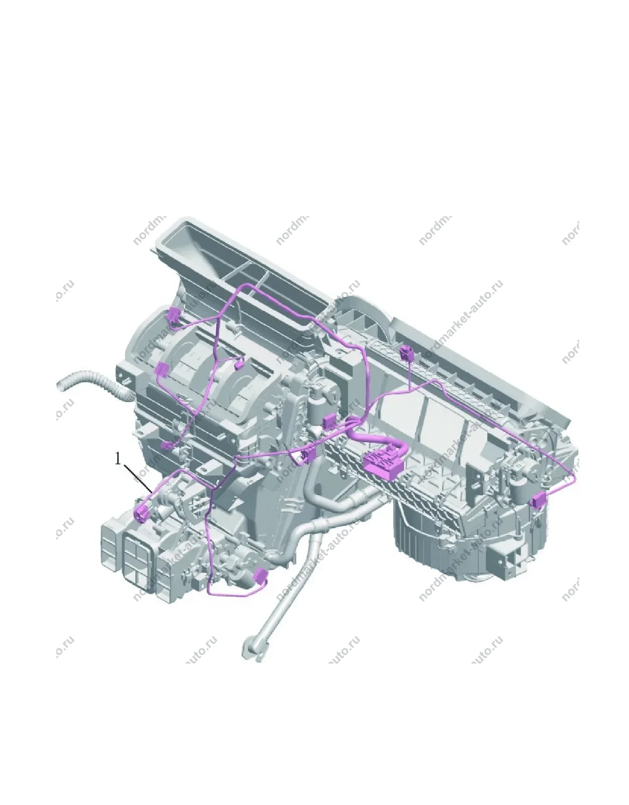 Схема: Проводка кондиционера, Geely Monjaro