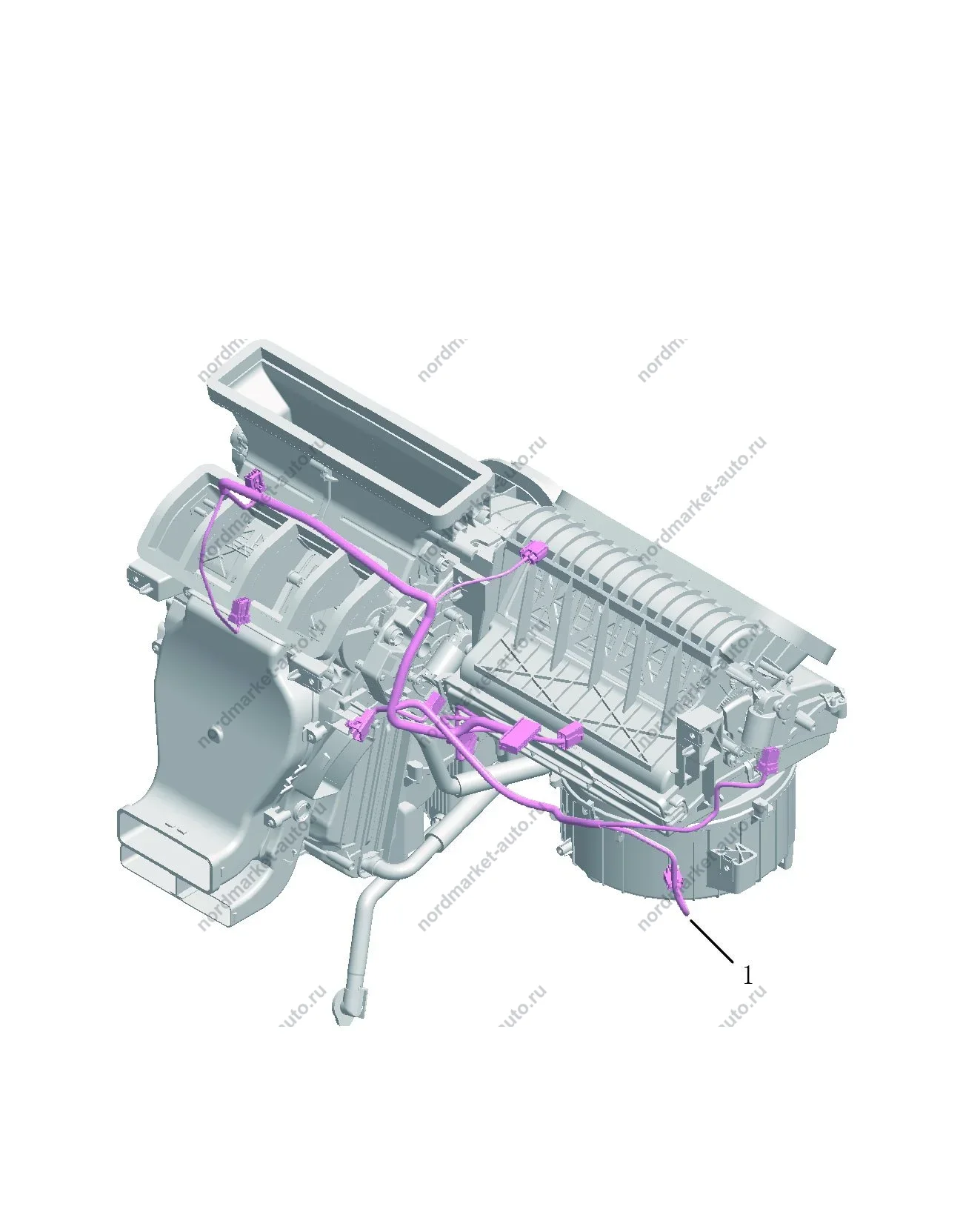 Схема: Проводка кондиционера, Geely Preface