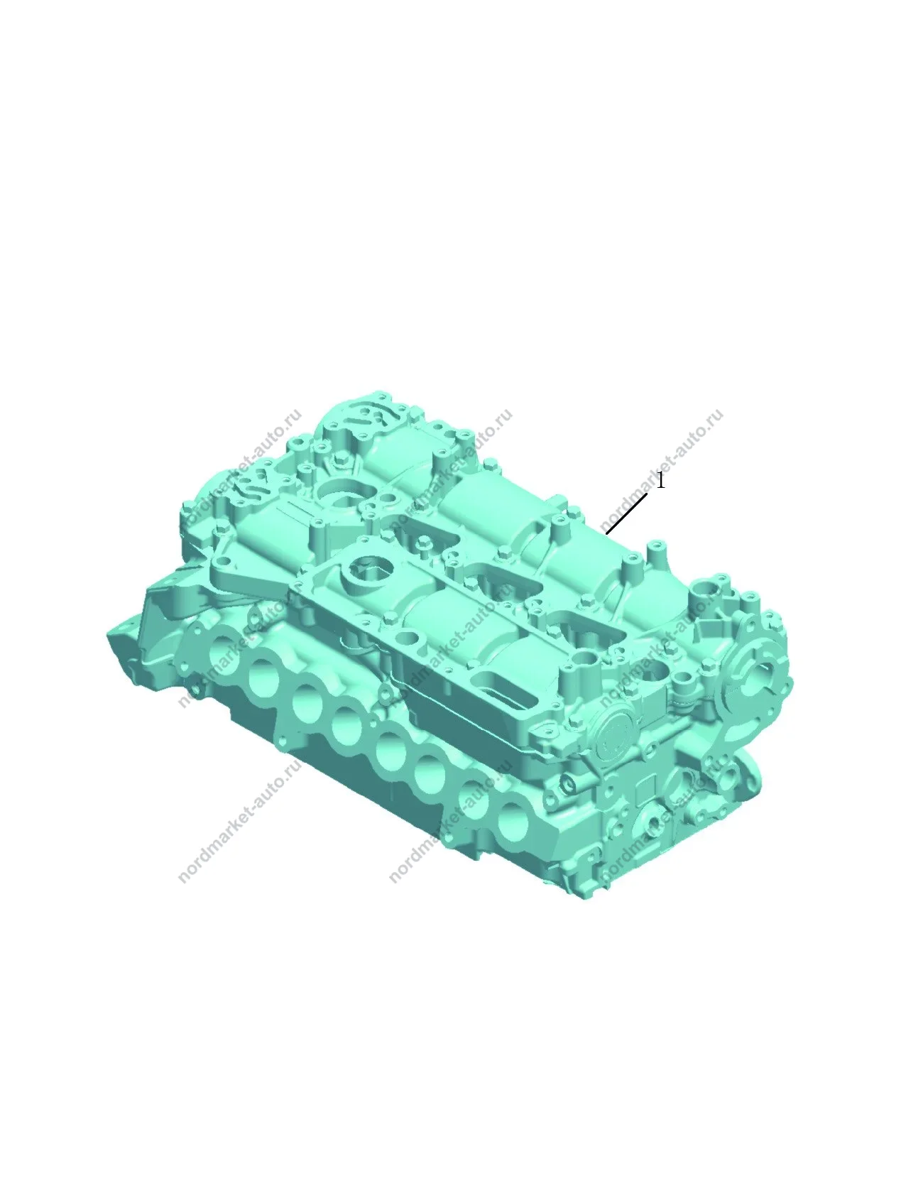 Схема: Головка блока цилиндров и клапаны, Geely Tugella