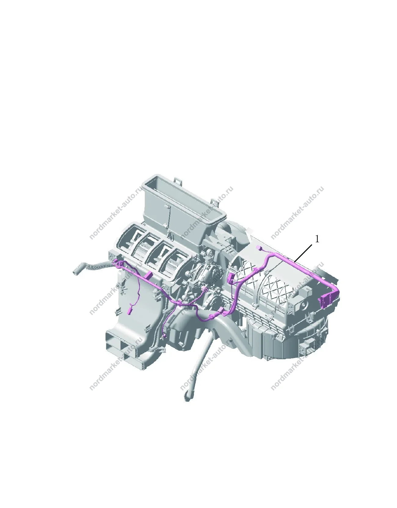Схема: Проводка кондиционера, Geely Tugella